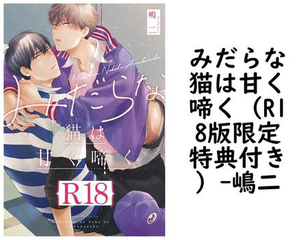みだらな猫は甘く啼く（R18版限定特典付き）（嶋二）