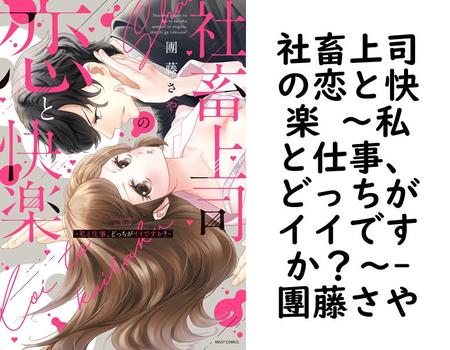 社畜上司の恋と快楽 〜私と仕事、どっちがイイですか？〜【團藤さや】（YLC）
