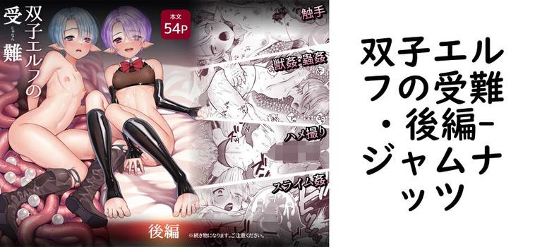 双子エルフの受難・後編【ジャムナッツ】（オリジナル同人）
